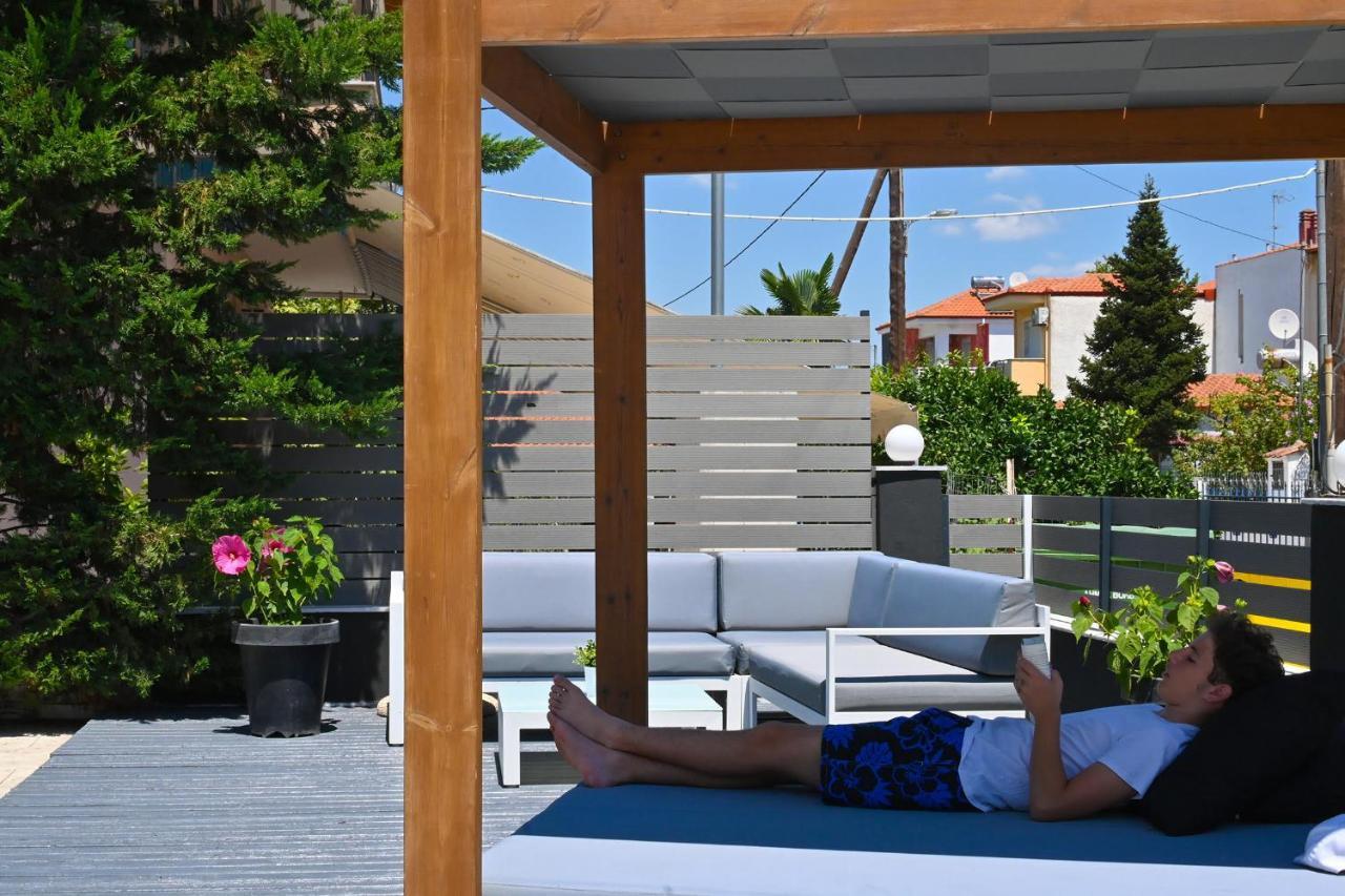 Philoxenia Suites Nea Vrasna Ngoại thất bức ảnh