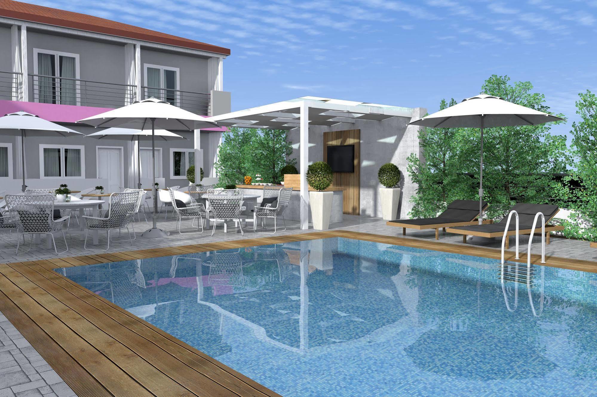 Philoxenia Suites Nea Vrasna Ngoại thất bức ảnh