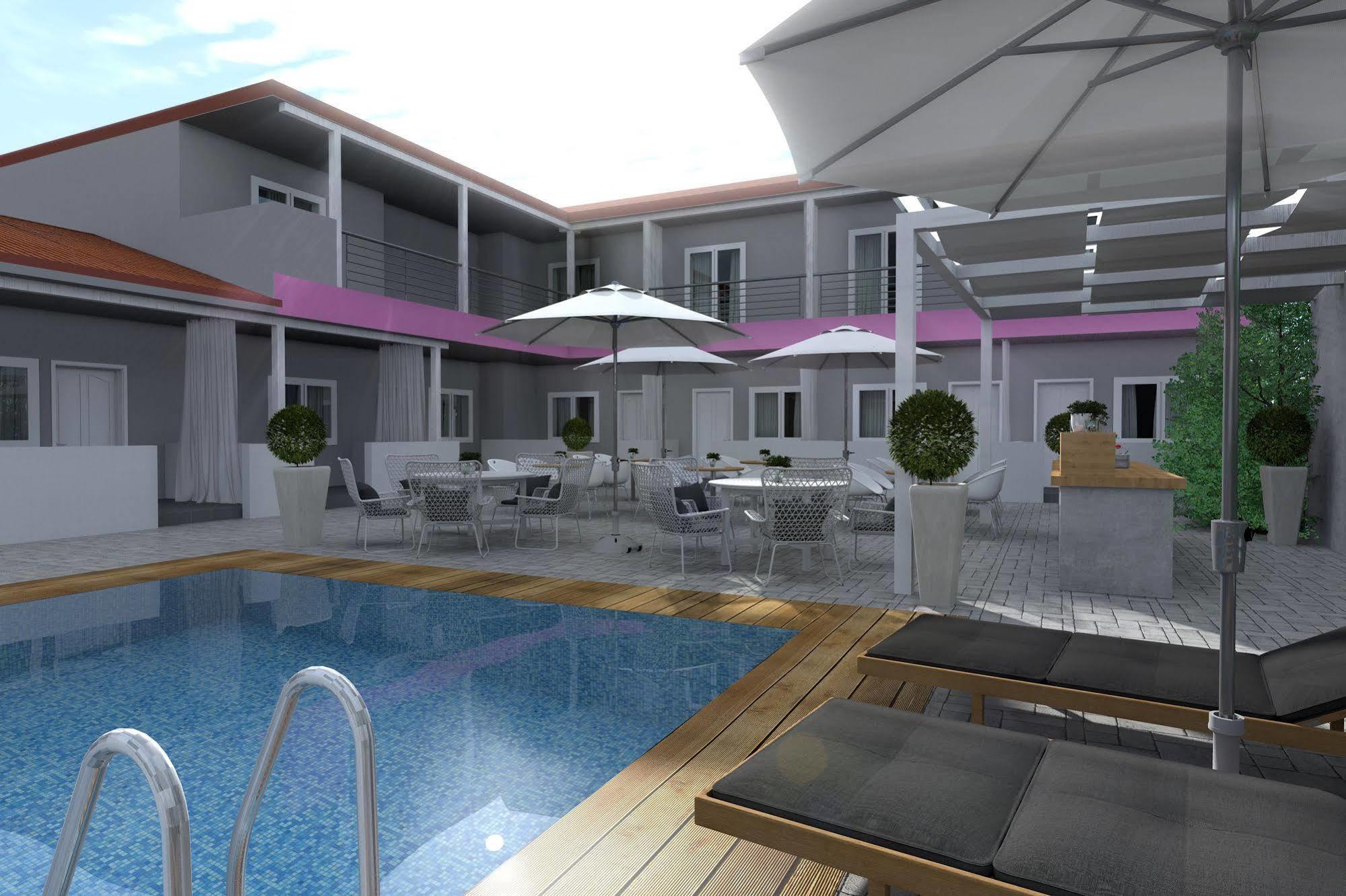 Philoxenia Suites Nea Vrasna Ngoại thất bức ảnh