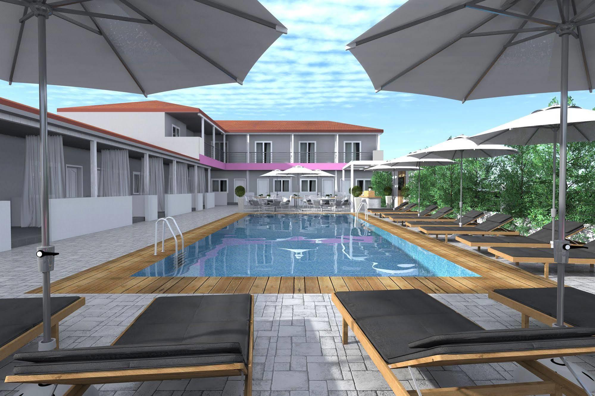 Philoxenia Suites Nea Vrasna Ngoại thất bức ảnh
